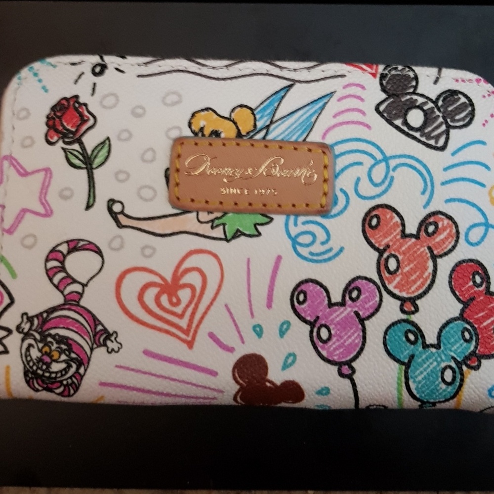 Dooney and Bourke Zip around Disney wallet